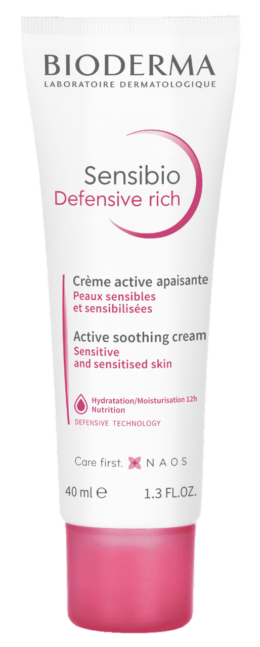 BIODERMA SENSIBIO DEFENSIVE RICH CREME ACTIVE APAISANTE 40ML