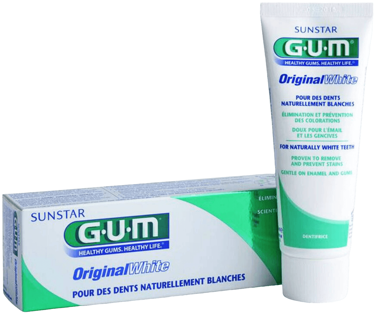 GUM DENTIFRICE ORIGINAL WHITE 75ML