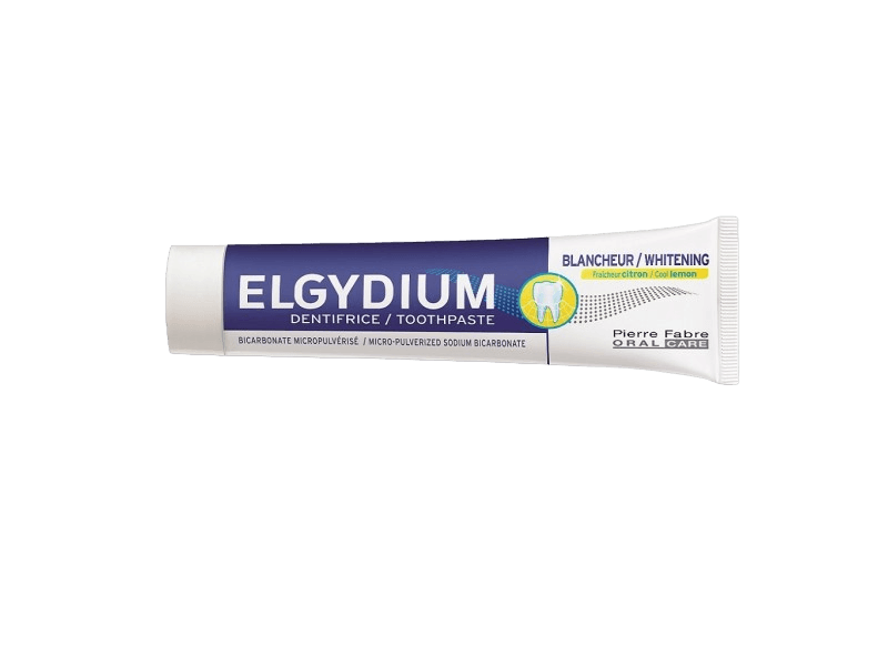 ELGYDIUM Dentifrice Blancheur fraîcheur citron 75ML