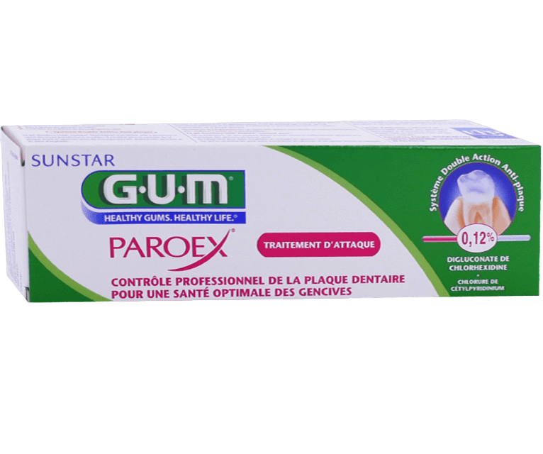GUM DENTIFRICE PAROEX 75 ML