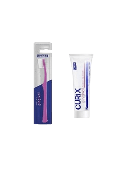 CURIX DENTIFRICE GINGIVAL + BROSSE A DENTS