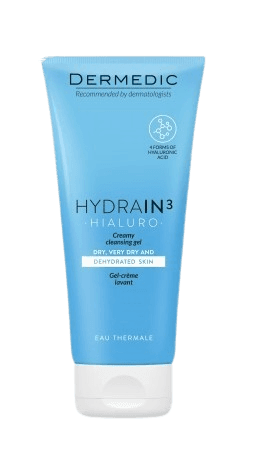 Dermedic Hydrain3 Gel Nettoyant 200 ml