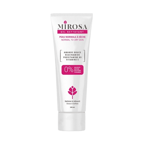 MIROSA GEL NETTOYANT PEAU NORMALE A SECHE 200ML