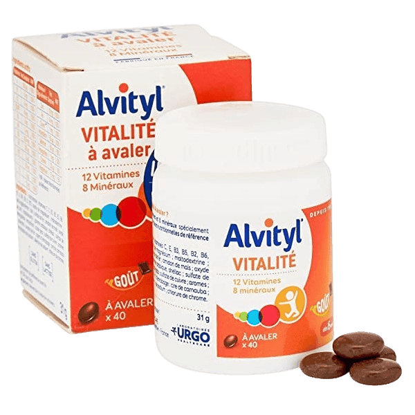 ALVITYL VITALITE VITAMINES+MINERAUX+OLIGO BT/40