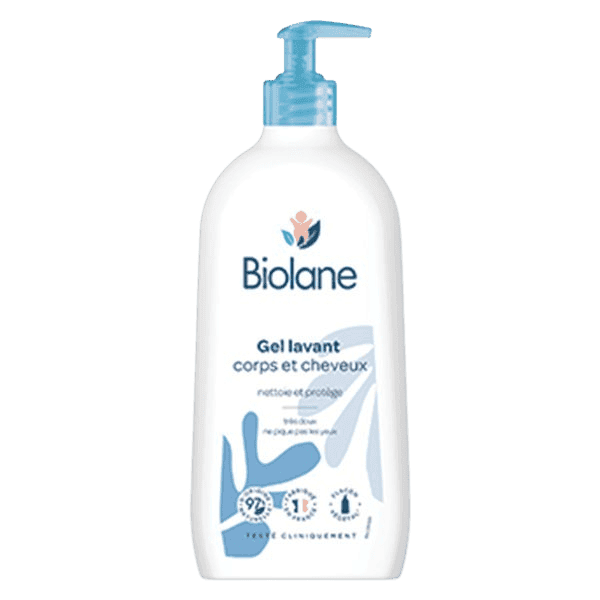 BIOLANE GEL CORPS ET CHEVEUX 2 EN 1 750ML