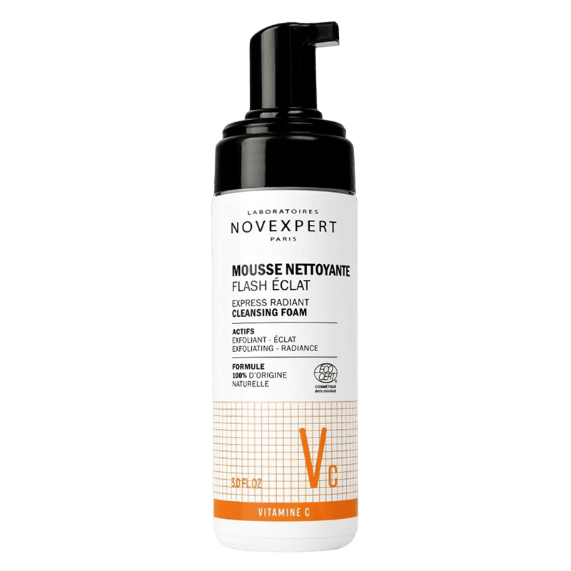NOVEXPERT MOUSSE NETTOYANTE FLASH ÉCLAT 150ML