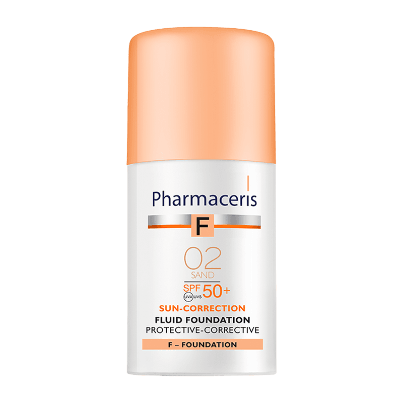 PHARMACERIS FOND DE TEINT SPF 50+ 02 SAND 30 ML