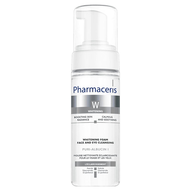 PHARMACERIS W MOUSSE ÉCLAIRSISSANTE NETTOYANTE YEUX ET VISAGE 150ML