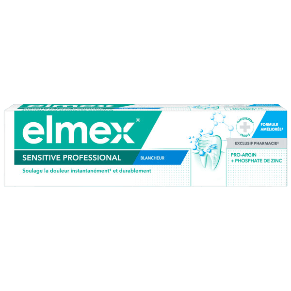 ELMEX DENTIFRICE SENSITIVE PROFESSIONAL BLANCHEUR 75ML