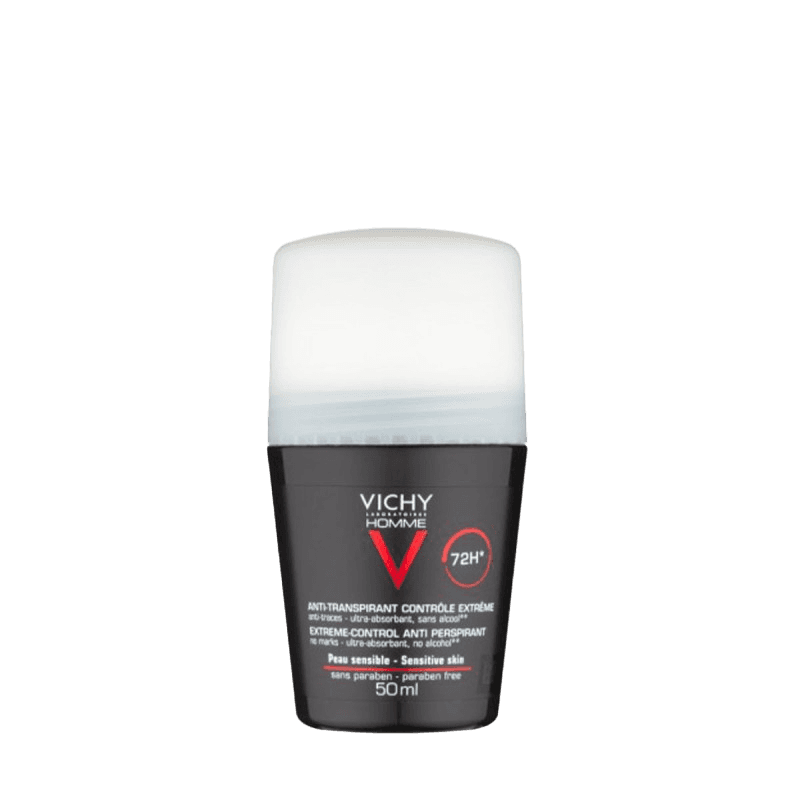 VICHY DEODORANT HOMME PEAUX SENSIBLES, 50ML