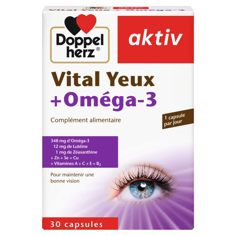 AKTIV VITAL YEUX+OMEGA3 30 CAPSULES