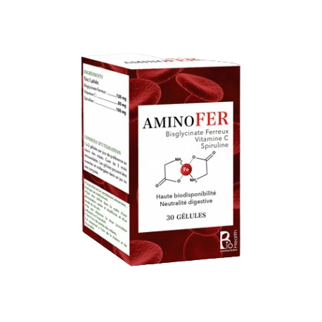AMINOFER 30 GÉLULES