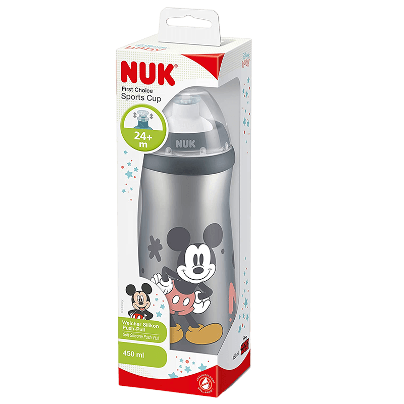 NUK SPORTS TASSE D’APPRENTISSAGE MICKEY MOUSE 24M+ 450ML