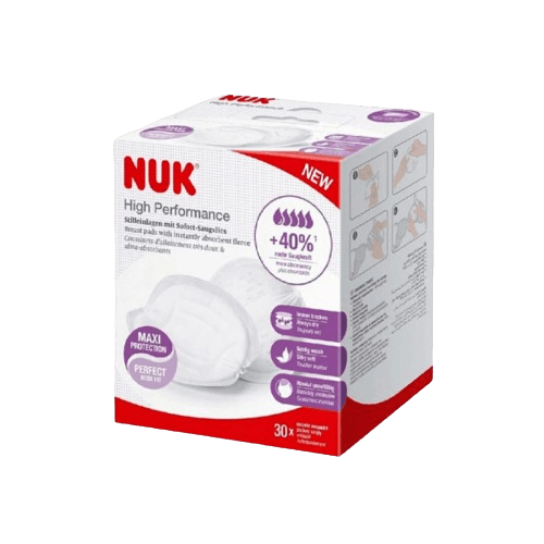 NUK COUSSINETS D'ALLAITEMENTS HIGH PERFORMANCE 30 PIECES