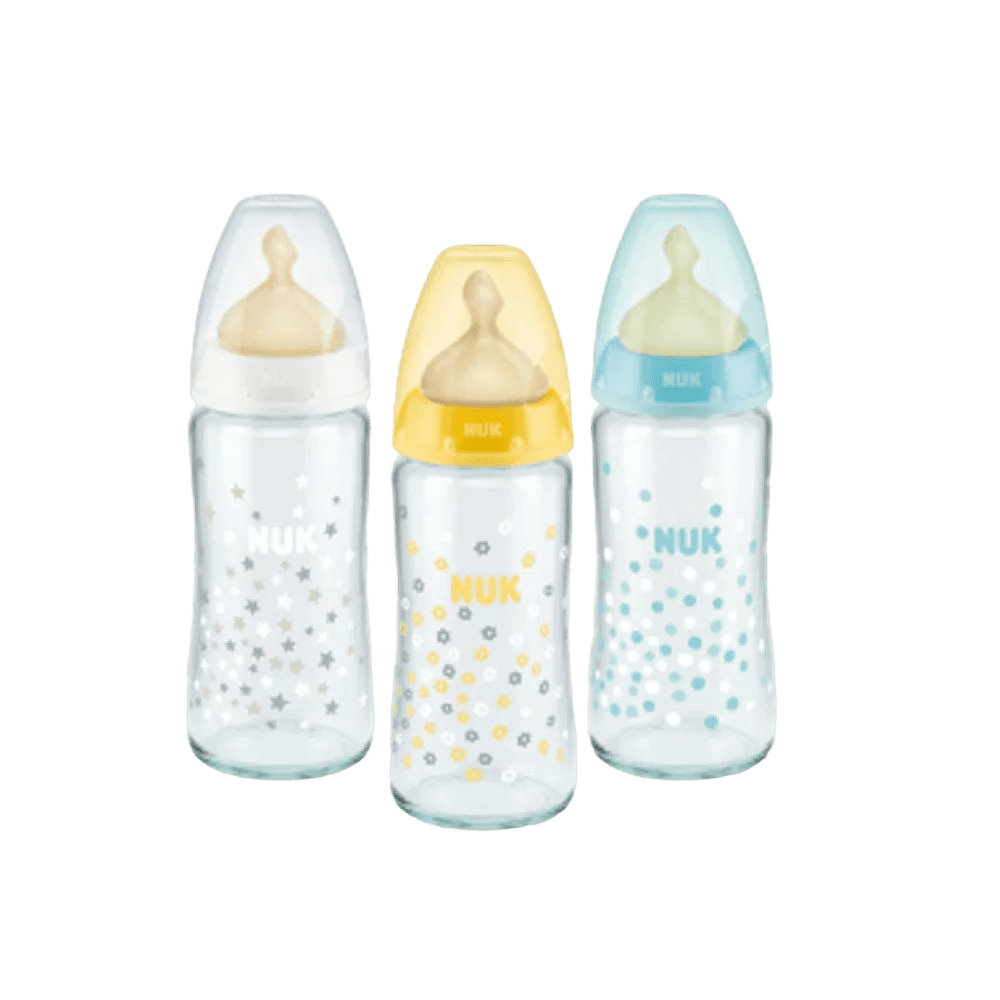 NUK First choice Biberon Verre 0-6M 240ML