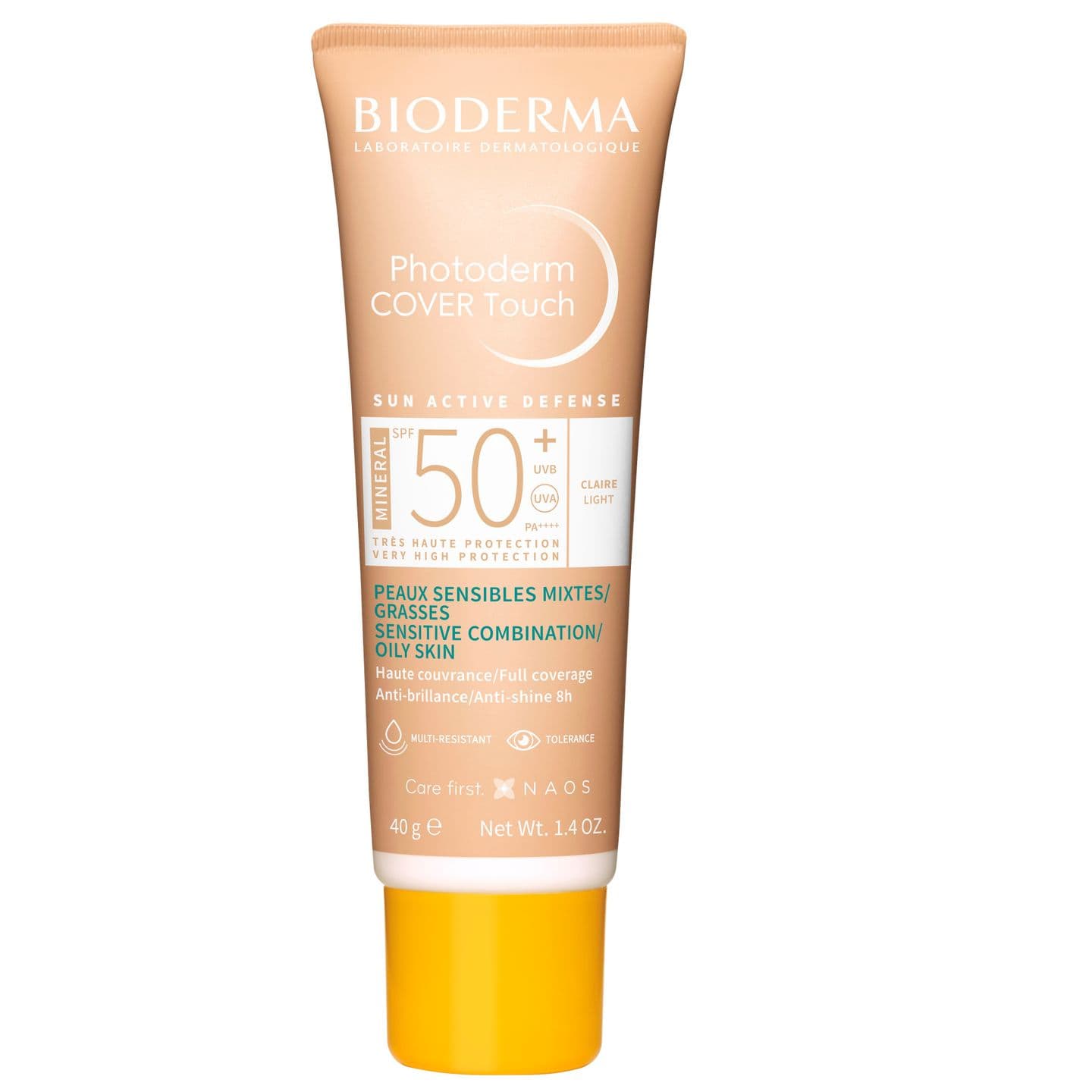 BIODERMA PHOTODERM COVER TOUCH MINERAL TRES CLAIRE SPF50+ 40G