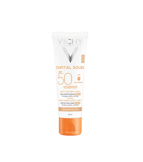 VICHY CAPITAL SOLEIL Soin anti-taches teinté 3-en-1 SPF50+