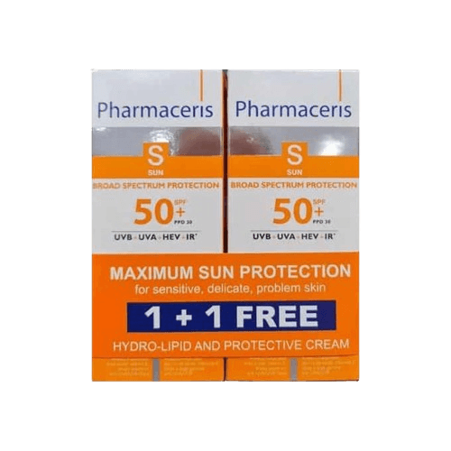 PHARMACERIS S LOT DE 2 SPECTRUM-PROTECT CREME HAUTE PROTECTION SPF50+ 50ML*2
