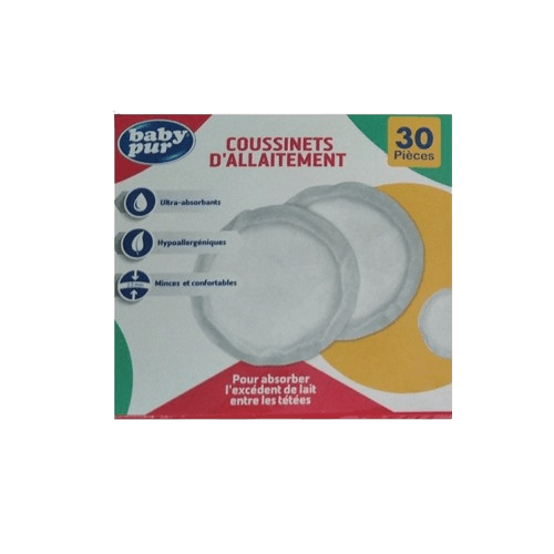 BABY PUR COUSSINETS D'ALLAITEMENT 30 PIECES