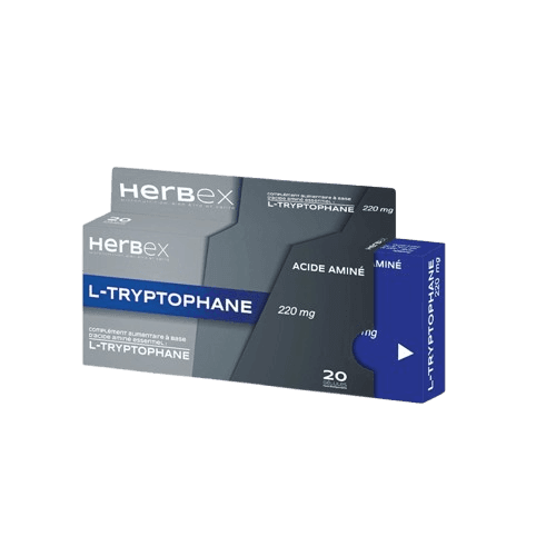 HERBEX L-TRYPTOPHANE 220MG 20 GELULES