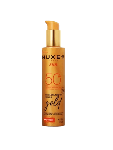 NUXE SUN Huile Solaire Or Haute Protection SPF50