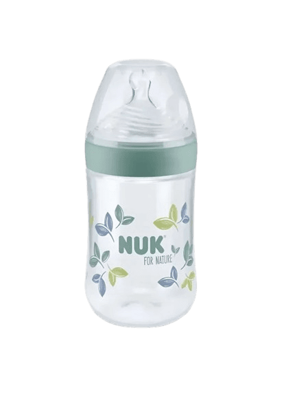 NUK FOR NATURE - BIBERON AVEC TEMPERATURE CONTROL +0MOIS 260ML
