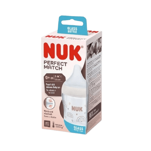 NUK - BIBERON PERFECT MATCH EN VERRE 120ML