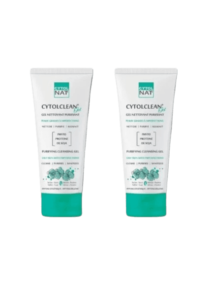 CYTOLCLEAN - LOT DE 2 GELS NETTOYANTS PURIFIANTS