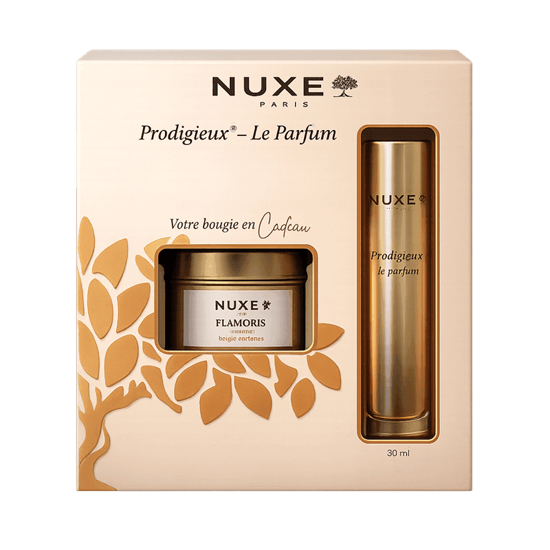 NUXE COFFRET PRODIGIEUX LE PARFUM 30ML+BOUGIE (OFFERT)