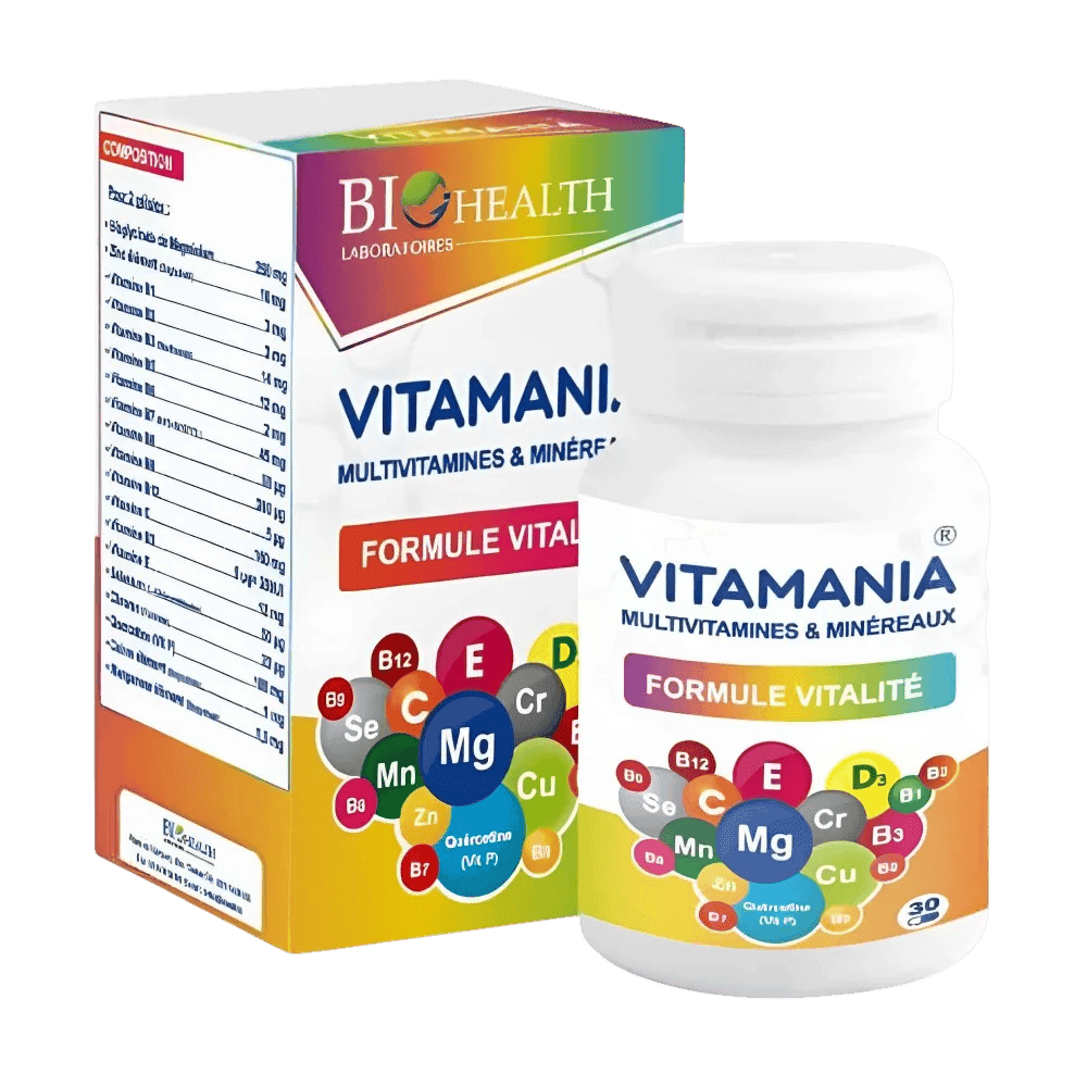 BIOHEALTH - VITAMANIA MULTIVITAMINES & MINERAUX 30 GELULES