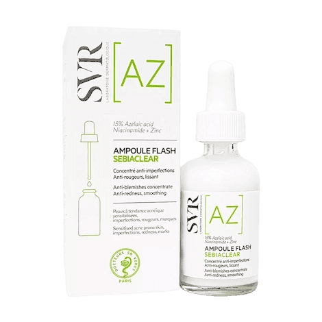 SVR SEBIACLEAR AZ AMPOULE FLASH 30ML