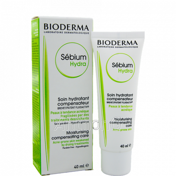 BIODERMA SEBIUM HYDRA SOIN HYDRATANT COMPENSATEUR 40ML