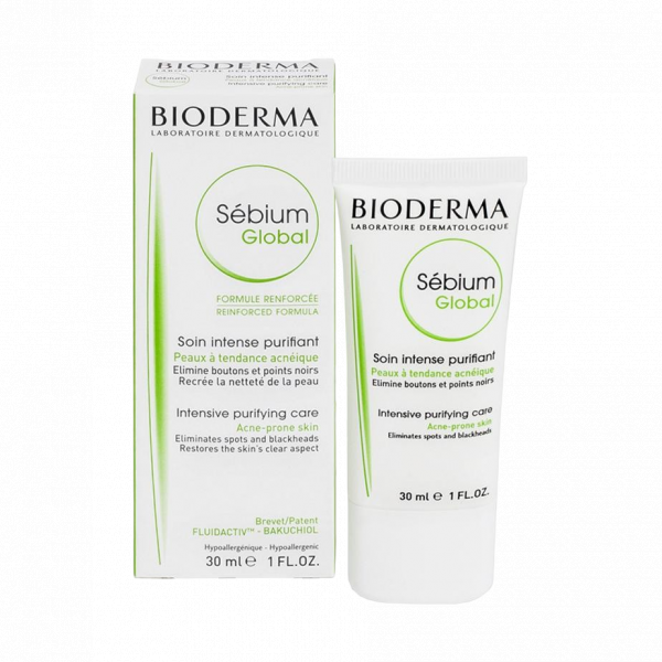 BIODERMA SÉBIUM GLOBAL SOIN INTENSE PURIFIANT 30 ML