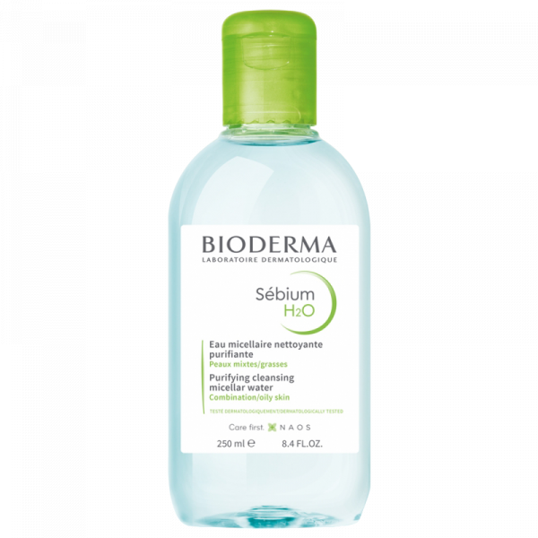 BIODERMA SEBIUM H2O SOLUTION MICELLAIRE 250 ML