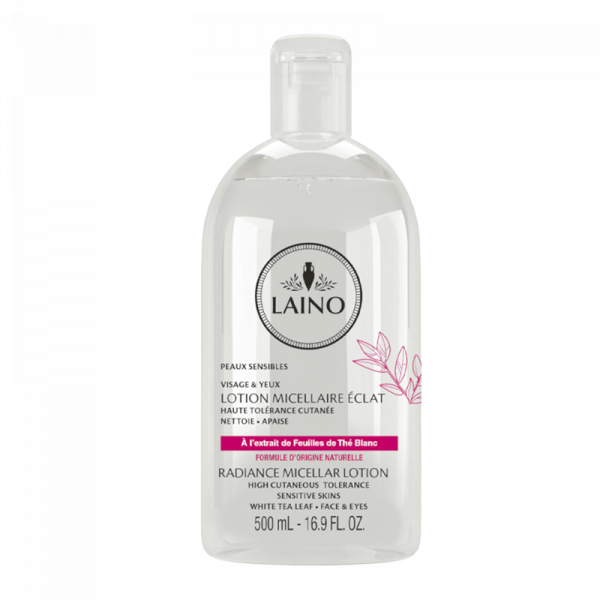 LAINO LOTION MICELLAIRE ECLAT HAUTE TOLÉRANCE 500ML