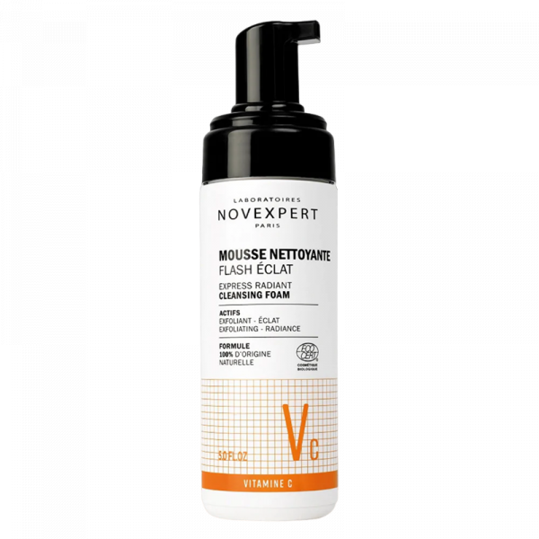 NOVEXPERT MOUSSE NETTOYANTE FLASH ÉCLAT 150ML