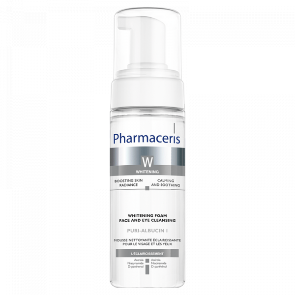 PHARMACERIS W MOUSSE ÉCLAIRSISSANTE NETTOYANTE YEUX ET VISAGE 150ML