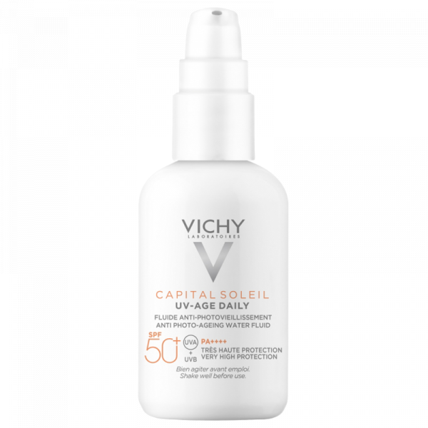 VICHY CAPITAL SOLEIL UV-AGE CRÈME SOLAIRE VISAGE SPF50+ 40 ML