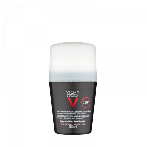 VICHY DEODORANT HOMME PEAUX SENSIBLES, 50ML