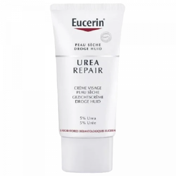 EUCERIN UREAREPAIR CRÈME VISAGE PEAU SÈCHE 5% D’URÉE 50 ML