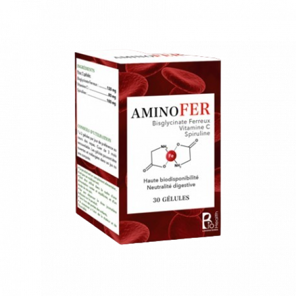 AMINOFER 30 GÉLULES