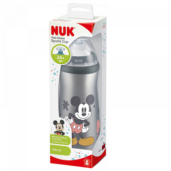 NUK SPORTS TASSE D’APPRENTISSAGE MICKEY MOUSE 24M+ 450ML