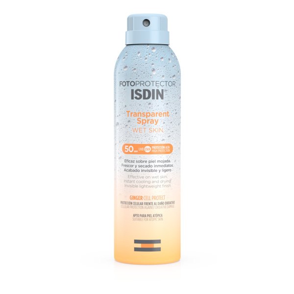 ISDIN FOTOPROTECTOR PEDIATRICS SPRAY TRANSPARENT WET SKIN SPF50 250 ML