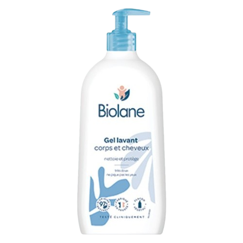 Biolane Gel Lavant Corps et Cheveux 2en1 750ML