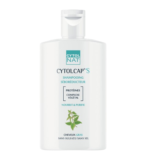 CYTOLNAT CYTOLCAP S SHAMPOOING SEBOREDUCTEUR CHEVEUX GRAS 200ML
