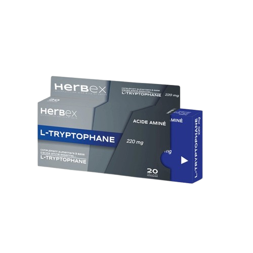 HERBEX L-TRYPTOPHANE 220MG 20 GELULES