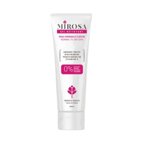 MIROSA GEL NETTOYANT PEAU NORMALE A SECHE 200ML