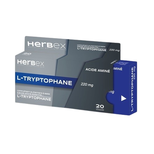 HERBEX L-TRYPTOPHANE 220MG 20 GELULES