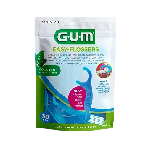GUM PORTE FIL EASY FLOSSERS 30 UNITES