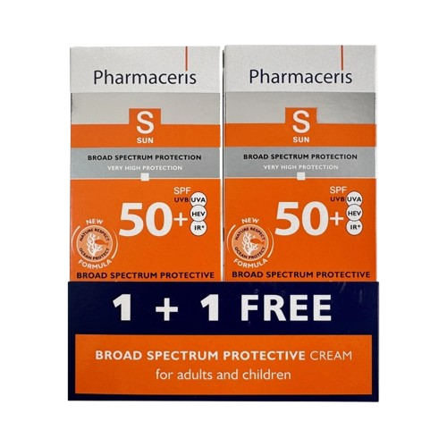 PHARMACERIS S LOT DE 2 SPECTRUM-PROTECT CREME HAUTE PROTECTION SPF50+ 50ML*2